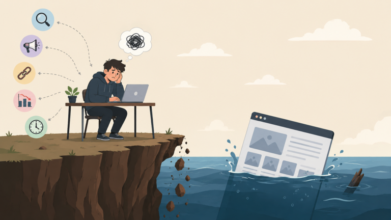 Why Most Beginner Affiliate Sites Fail in the First 6 Months